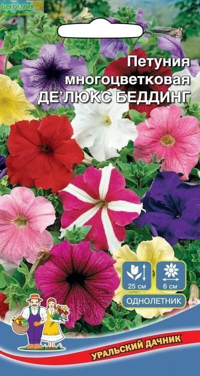 Купить оптом в Ботанике семена Петуния Делюкс Беддинг УД бренд Уральский дачник