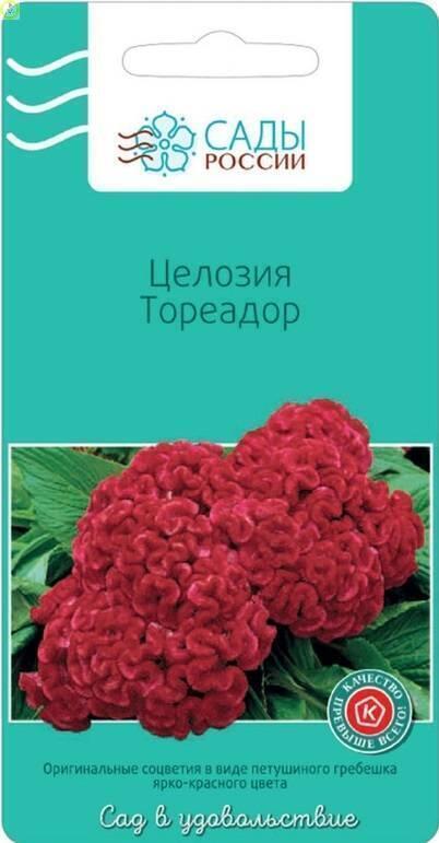 Купить оптом в Ботанике семена Целозия Тореадор СиО бренд Сад и огород