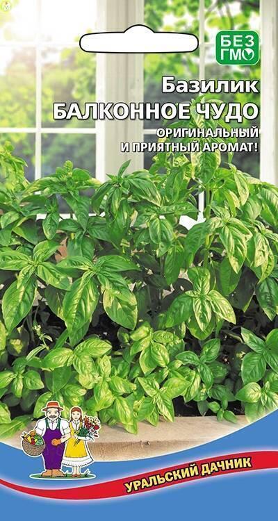 Купить оптом в Ботанике семена Базилик Балконное чудо УД бренд Уральский дачник