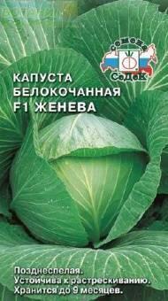 Купить оптом в Ботанике семена Капуста белокочанная Женева F1 Сед бренд СеДеК