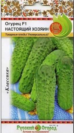 Купить оптом в Ботанике семена Огурец Настоящий Хозяин F1 НК бренд НК