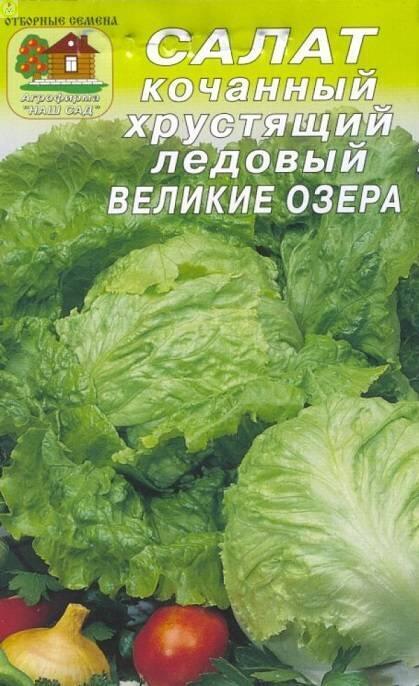 Купить оптом в Ботанике семена Салат Великие озара Наш бренд Наш сад