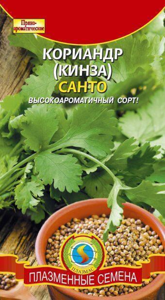 Купить оптом в Ботанике семена Кориандр (кинза) Санто Плз бренд Плазмас