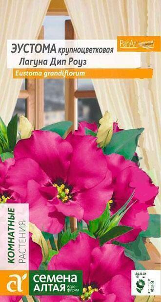 Купить оптом в Ботанике семена Эустома Лагуна Дип роуз СА бренд Семена Алтая