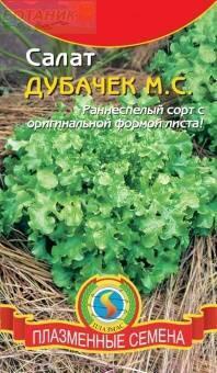 Купить оптом в Ботанике семена Салат Дубачек МС Плз бренд Плазмас