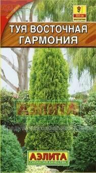 Купить оптом в Ботанике семена Туя Гармония восточная Аэл бренд Аэлита