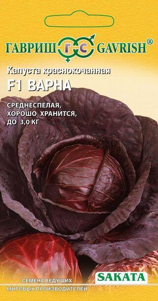 Купить оптом в Ботанике семена Капуста краснокочанная Варна F1 Гав бренд Гавриш
