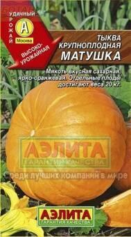 Купить оптом в Ботанике семена Тыква Матушка Аэл бренд Аэлита