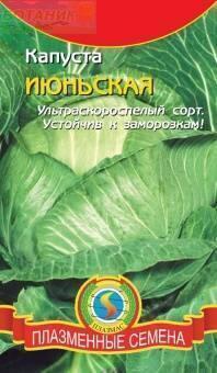 Купить оптом в Ботанике семена Капуста белокочанная Июньская Плз бренд Плазмас