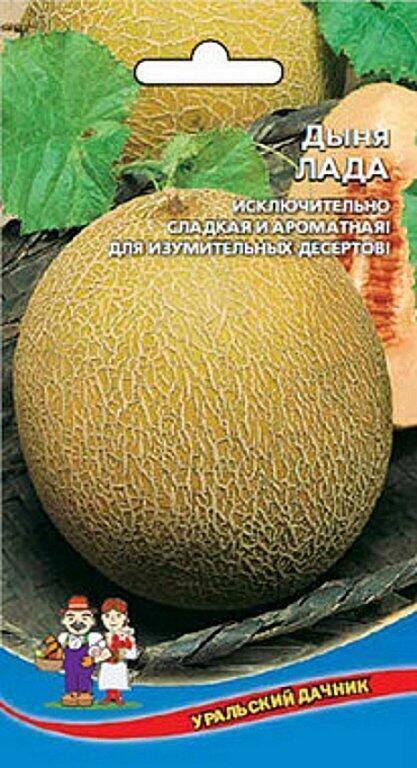 Купить оптом в Ботанике семена Дыня Лада УД бренд Уральский дачник