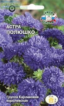 Купить оптом в Ботанике семена Астра Полюшко Сед бренд СеДеК