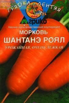 Купить оптом в Ботанике семена Морковь Шантанэ Роял (ГЛ) 300 шт Агр бренд Агрико