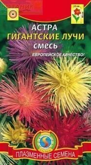 Купить оптом в Ботанике семена Астра Гигантские лучи смесь Плз бренд Плазмас