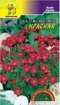 Купить оптом в Ботанике семена Камнеломка Красная ЦС бренд Цветущий Сад