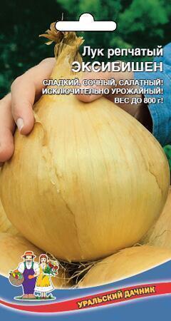 Купить оптом в Ботанике семена Лук репчатый Эксибишен УД бренд Уральский дачник