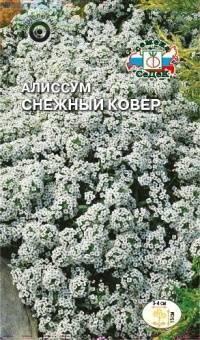 Купить оптом в Ботанике семена Алиссум Снежный ковер Сед бренд СеДеК