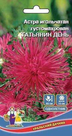 Купить оптом в Ботанике семена Астра Татьянин день УД бренд Уральский дачник