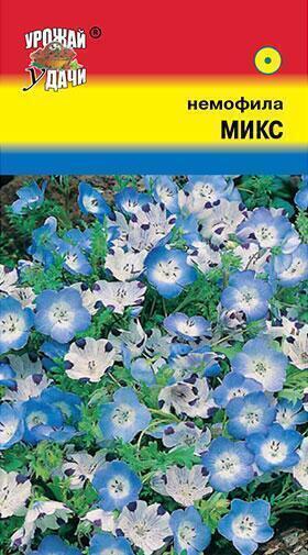 Купить оптом в Ботанике семена Немофила Микс УУ бренд Урожай Удачи