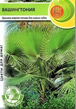 Купить оптом в Ботанике семена Пальма Вашингтония НК бренд НК