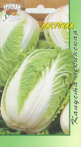 Купить оптом в Ботанике семена Капуста пекинская Ласточка УУ бренд Урожай Удачи