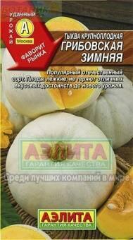 Купить оптом в Ботанике семена Тыква Грибовская зимняя Аэл бренд Аэлита