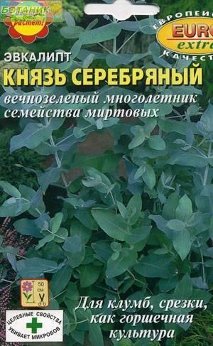 Купить оптом в Ботанике семена Эвкалипт Князь Серебряный БП Аэл бренд Аэлита