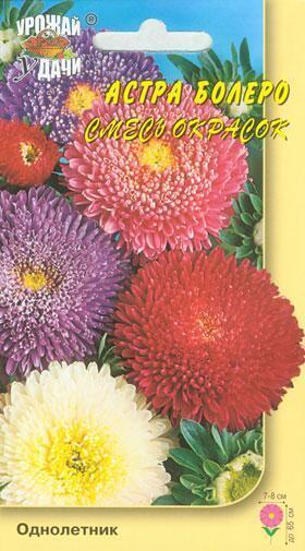 Купить оптом в Ботанике семена Астра Болеро смесь УУ бренд Урожай Удачи
