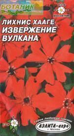 Купить оптом в Ботанике семена Лихнис Извержение вулкана Аэл бренд Аэлита