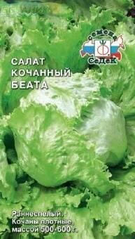 Купить оптом в Ботанике семена Салат Беата кочанный Сед бренд СеДеК