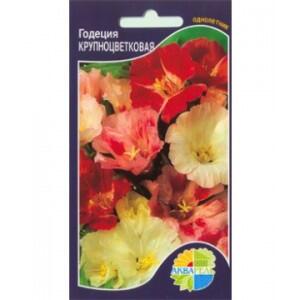 Купить оптом в Ботанике семена Годеция Крупноцветковая смесь Акв бренд Акварель