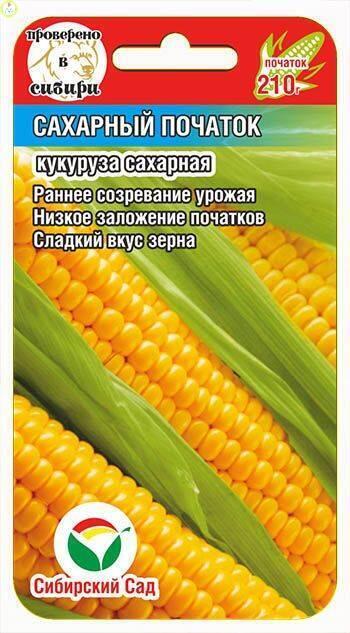 Купить оптом в Ботанике семена Кукуруза Сахарный початок СС бренд Сиб.сад