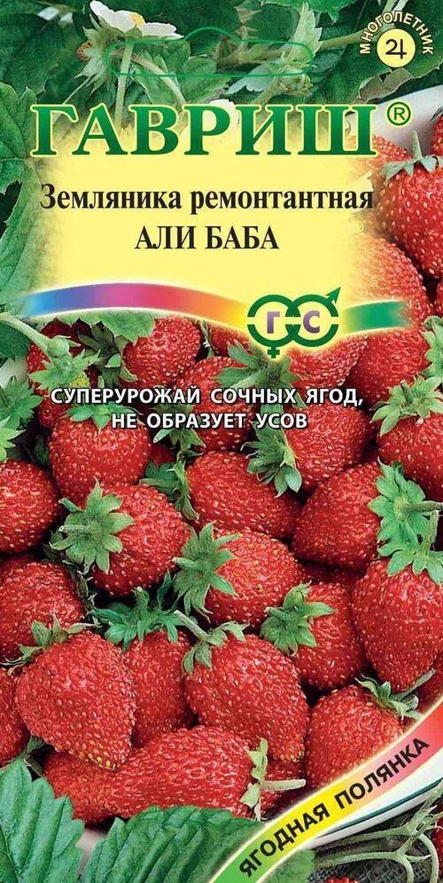 Купить оптом в Ботанике семена Земляника Али Баба Гав бренд Гавриш