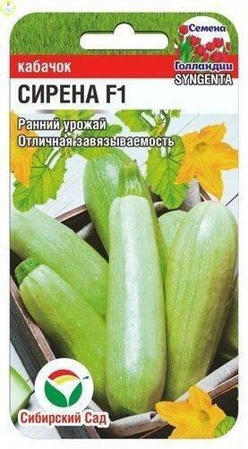 Купить оптом в Ботанике семена Кабачок Сирена F1 СС бренд Сиб.сад