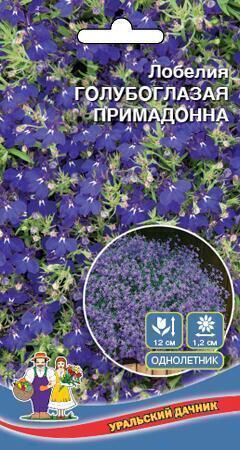Купить оптом в Ботанике семена Лобелия Голубоглазая примадонна F1 УД бренд Уральский дачник