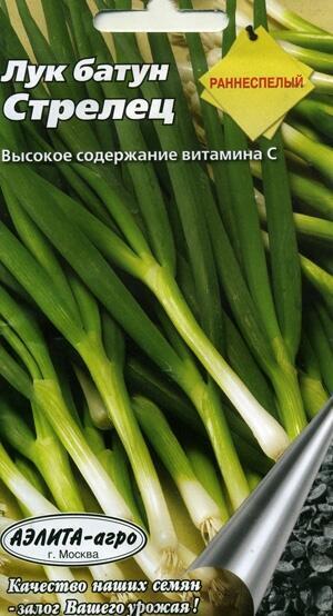 Купить оптом в Ботанике семена Лук батун Стрелец Аэл бренд Аэлита