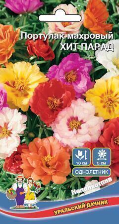 Купить оптом в Ботанике семена Портулак Хит Парад УД бренд Уральский дачник