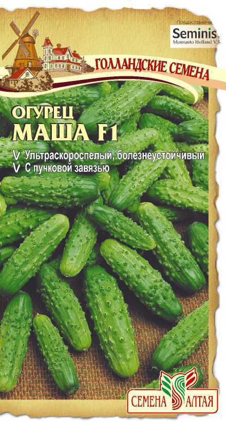 Купить оптом в Ботанике семена Огурец Маша F1 СА бренд Семена Алтая