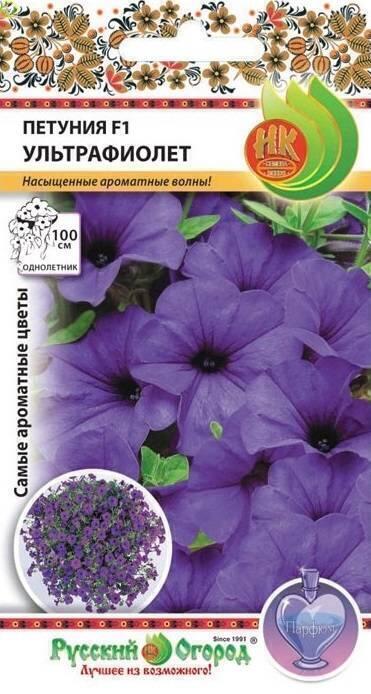 Купить оптом в Ботанике семена Петуния Ультрафиолет F1 ампельная НК бренд НК