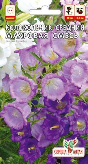Купить оптом в Ботанике семена Колокольчик Махровая смесь средний СА бренд Семена Алтая
