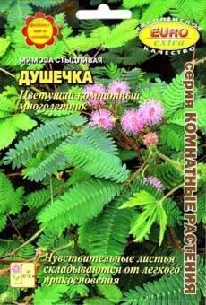 Купить оптом в Ботанике семена Мимоза Душечка стыдливая Аэл бренд Аэлита