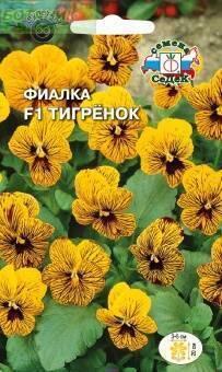 Купить оптом в Ботанике семена Фиалка Тигренок Сед бренд СеДеК
