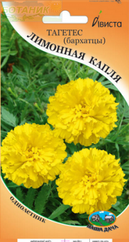 Купить оптом в Ботанике семена Бархатцы Лимонная капля Ав бренд Ависта
