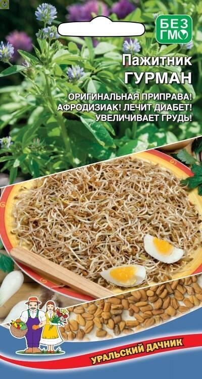 Купить оптом в Ботанике семена Пажитник Гурман УД бренд Уральский дачник
