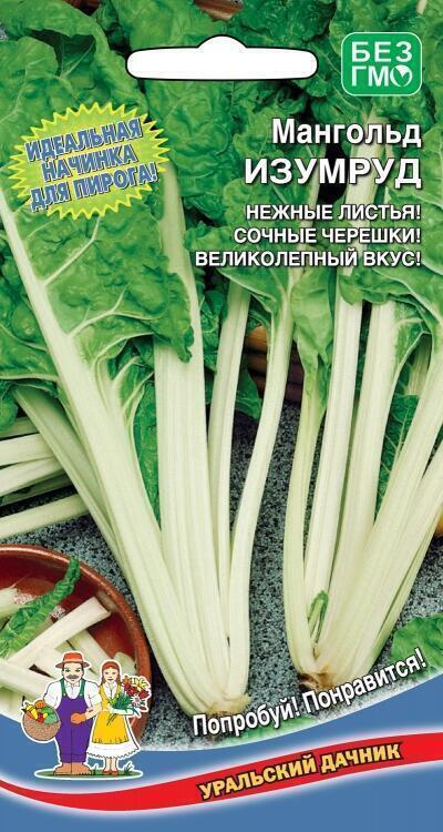 Купить оптом в Ботанике семена Мангольд Изумруд УД бренд Уральский дачник
