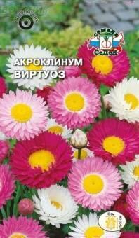 Купить оптом в Ботанике семена Акроклинум Виртуоз Сед бренд СеДеК