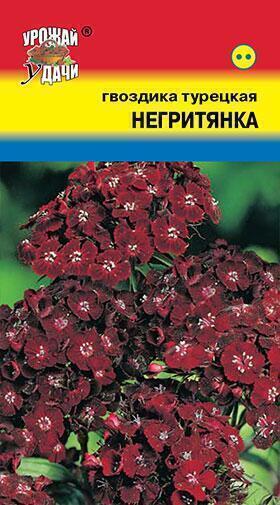 Купить оптом в Ботанике семена Гвоздика турецкая Негритянка УУ бренд Урожай Удачи
