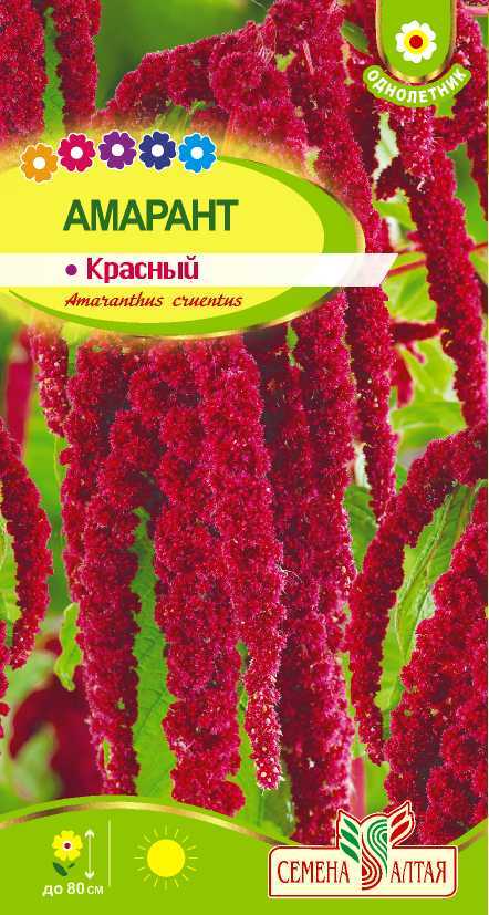 Купить оптом в Ботанике семена Амарант Красный СА бренд Семена Алтая