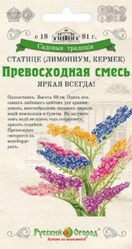 Купить оптом в Ботанике семена Статице Превосходная смесь НК бренд НК