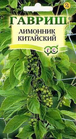 Купить оптом в Ботанике семена Лимонник Восторг китайский Гав бренд Гавриш