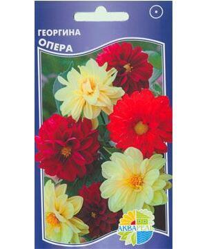 Купить оптом в Ботанике семена Георгина Опера смесь Акв бренд Акварель